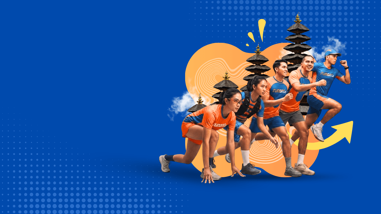 Sports event registration hero background