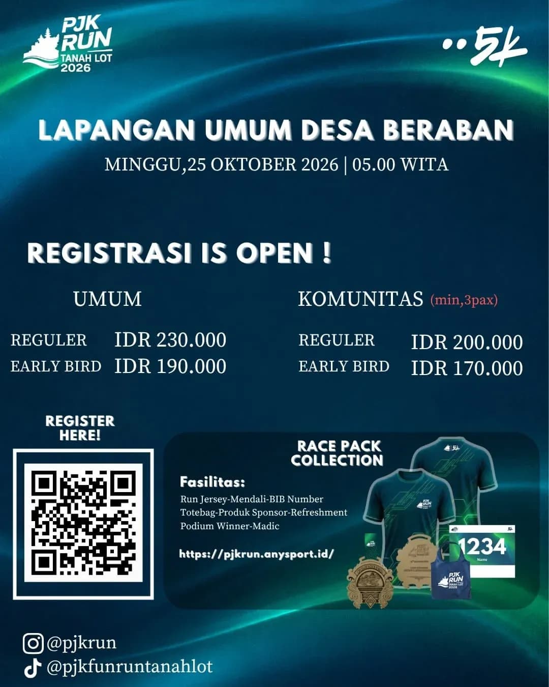 PJK RUN TANAH LOT 2026